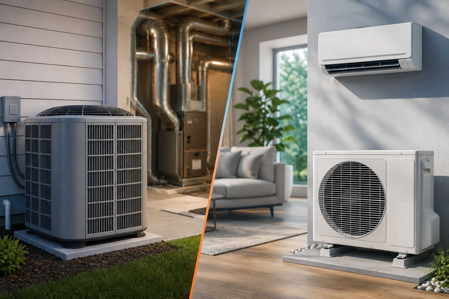 Central AC vs. Ductless Mini-Split: Which Is Better for Your Home? (2026 Guide)�